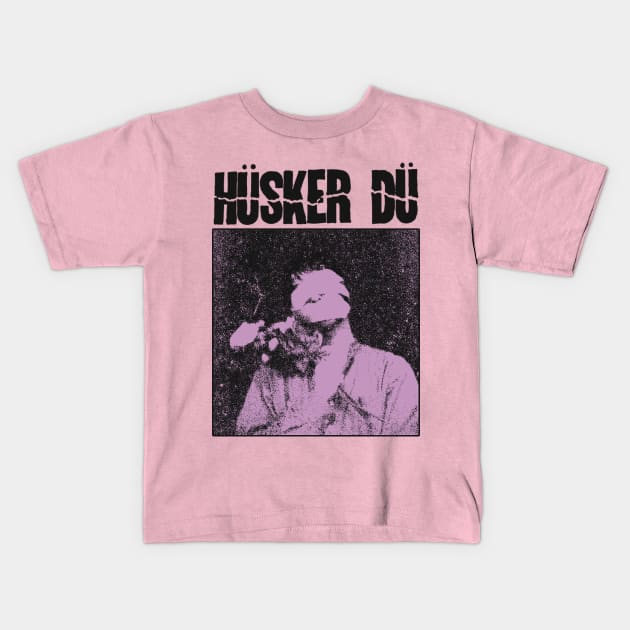 vintage husker du // fanart Kids T-Shirt by psninetynine